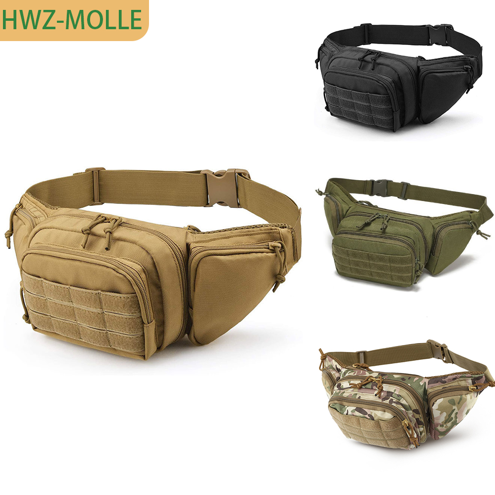 Edc Concealed Carry Fanny Pack - حقيبة خصر تكتيكية مولي مع حامل