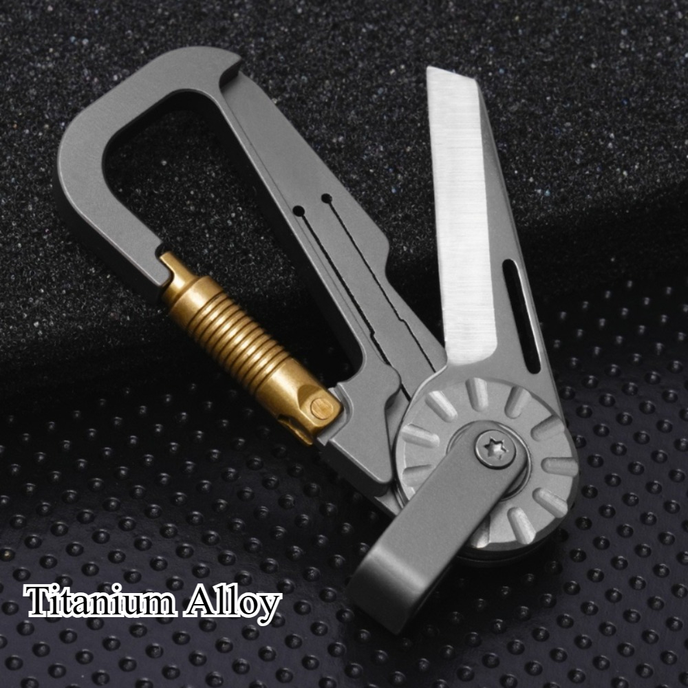 Edc Car Carry - جديد صغير سبائك التيتانيوم المفاتيح سيارة