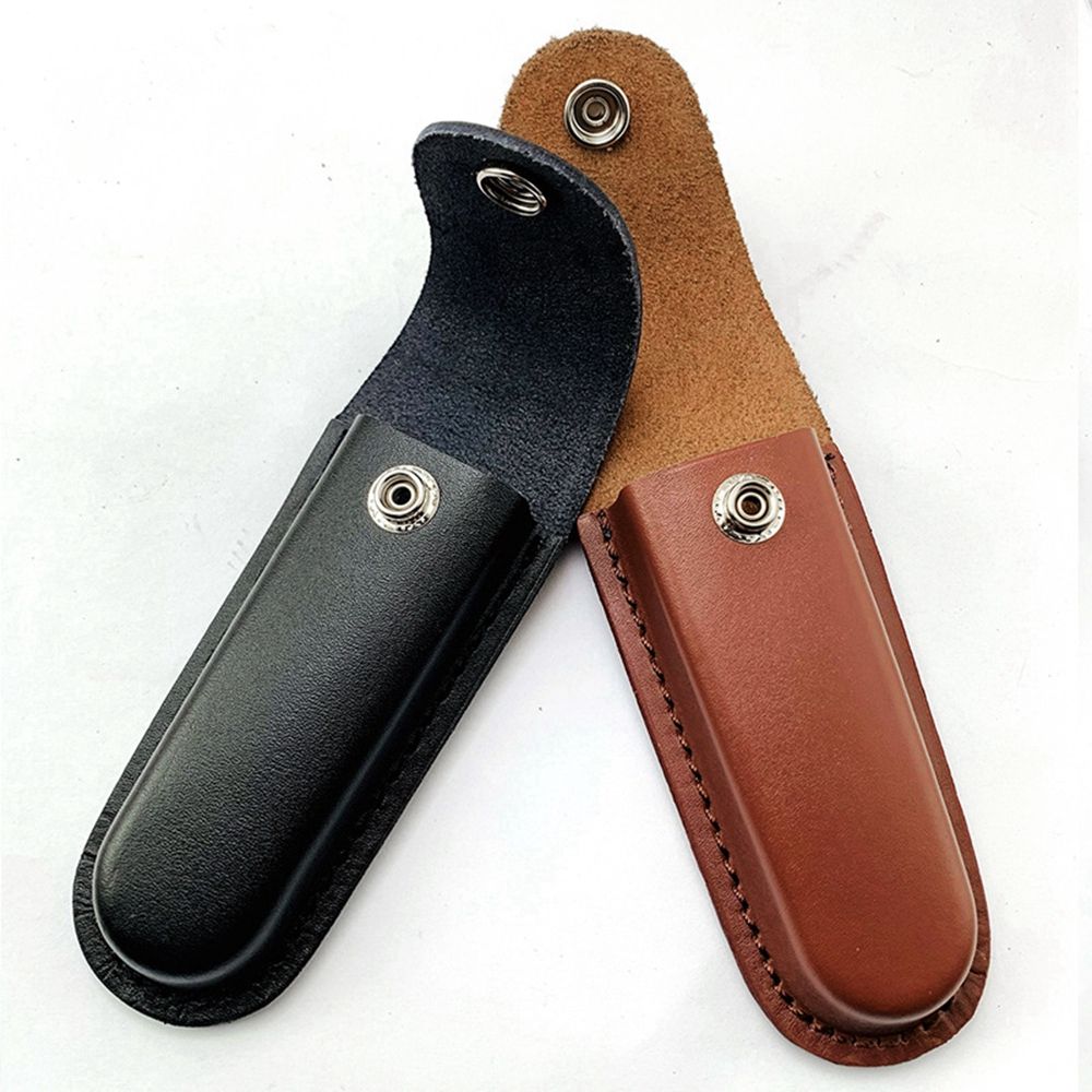 Edc Everyday Carry Knives - البني أضعاف سكين غمد أداة مصباح