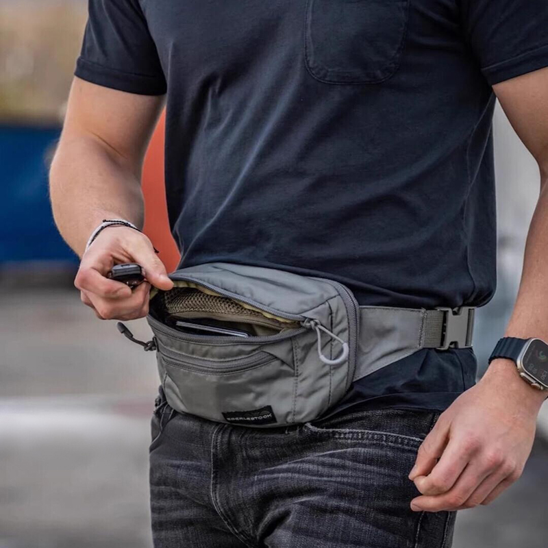 Edc Concealed Carry Fanny Pack - حقيبة حزام للرجال مع حزام خصر