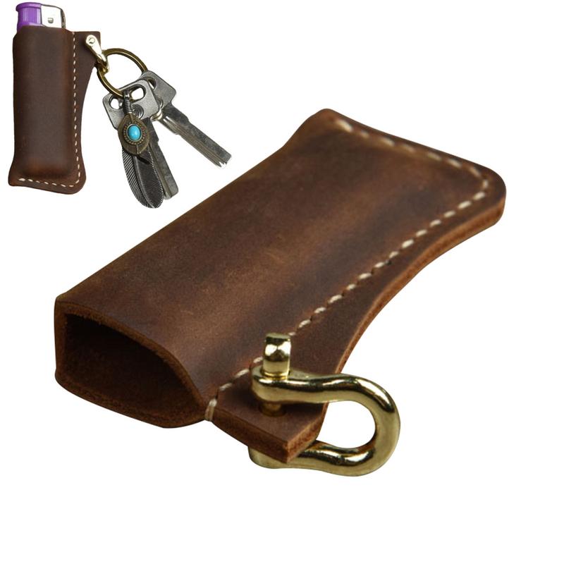 Lighter Insert Zippo - حافظة ولاعات من جلد البقر الأصلي
