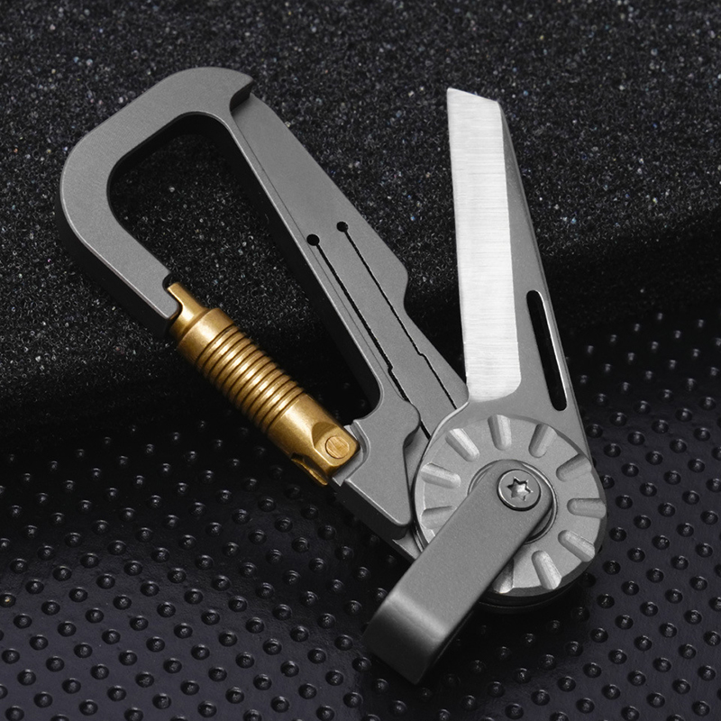 Edc Carry All - سلسلة مفاتيح EDC من سبائك التيتانيوم