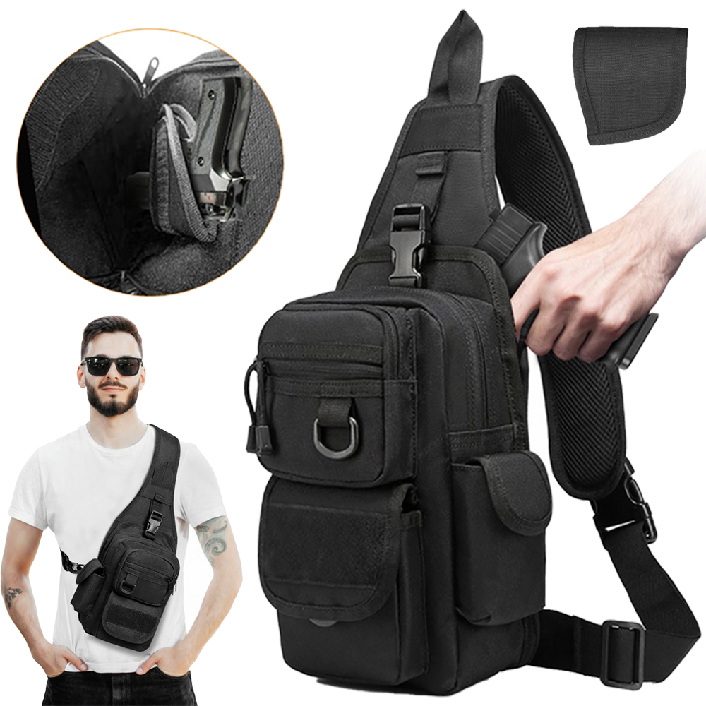 Edc Carry Gun - حقيبة مسدس تكتيكية للحمل المخفي، حقيبة