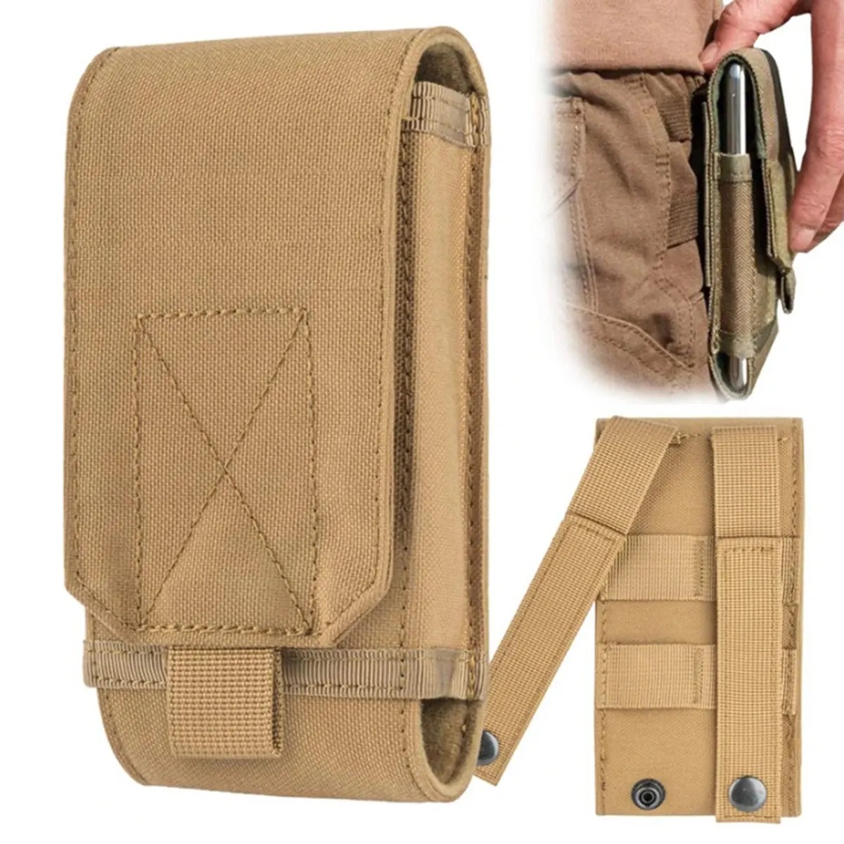 Edc Carry Belt Pouch - حقيبة ليزر تكتيكية من نوع مولي،