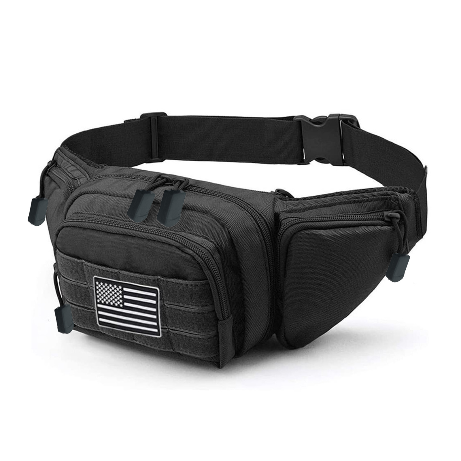 Edc Concealed Carry Fanny Pack - حقيبة فاني تكتيكية مضادة للماء ،