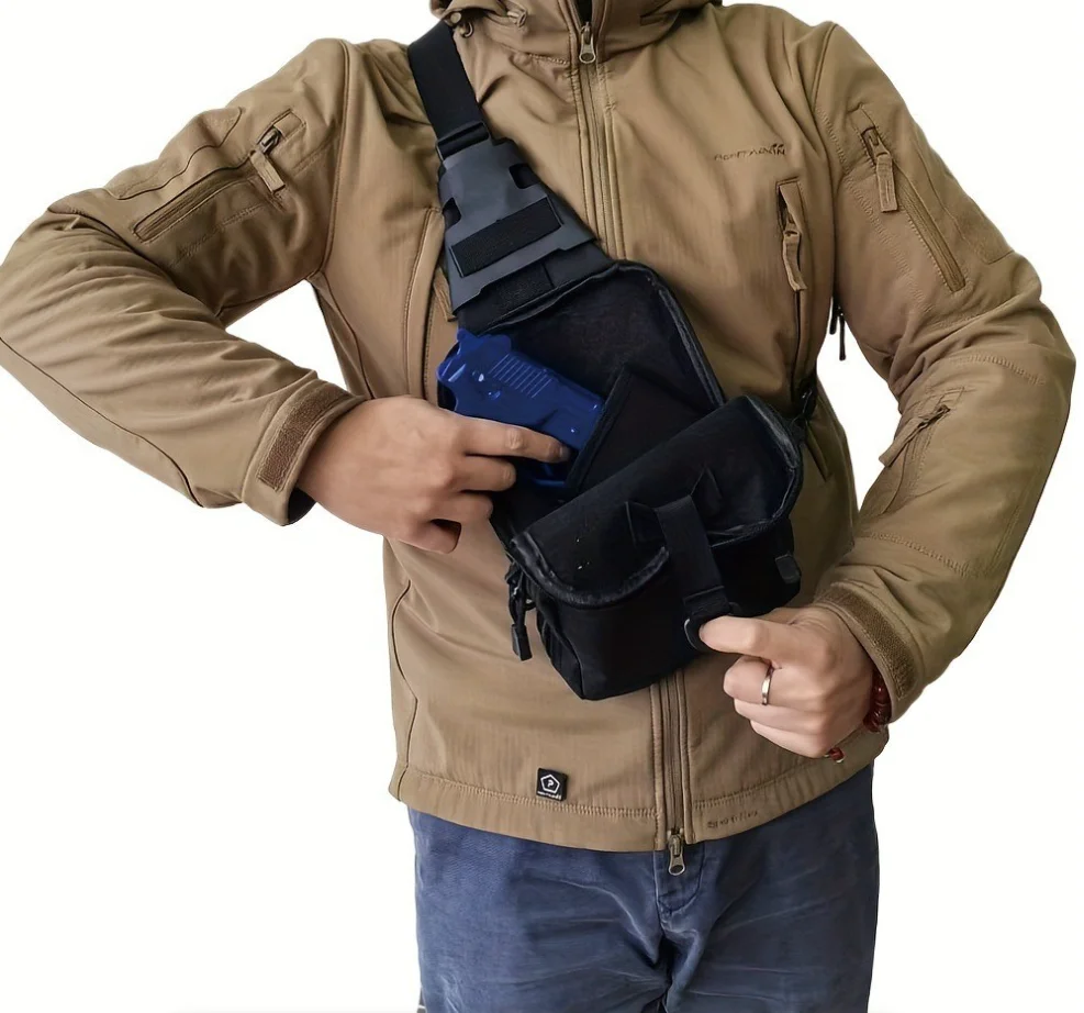 حقيبة كتف تكتيكية للحمل المخفي - مراجعة Edc Concealed Carry Fanny Pack وسعره