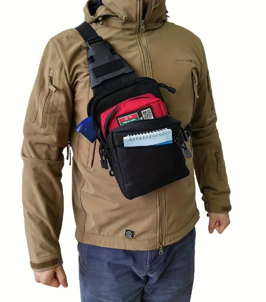 حقيبة كتف تكتيكية للحمل المخفي - مراجعة Edc Concealed Carry Fanny Pack وسعره