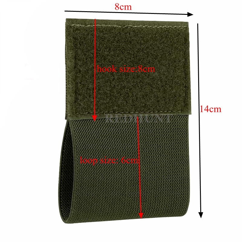 2 قطعة حامل عاصبة مرنة مع هوك  - مراجعة Appendix Carry Edc وسعره