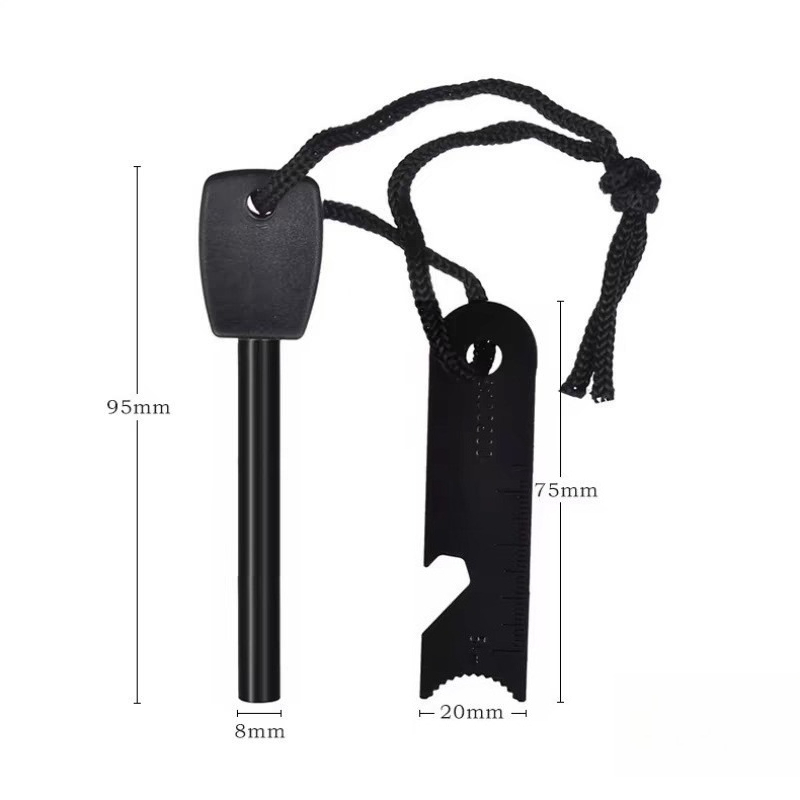 مشغل نار من الصوان للبقاء في ا - مراجعة Ferro Rod Striker وسعره