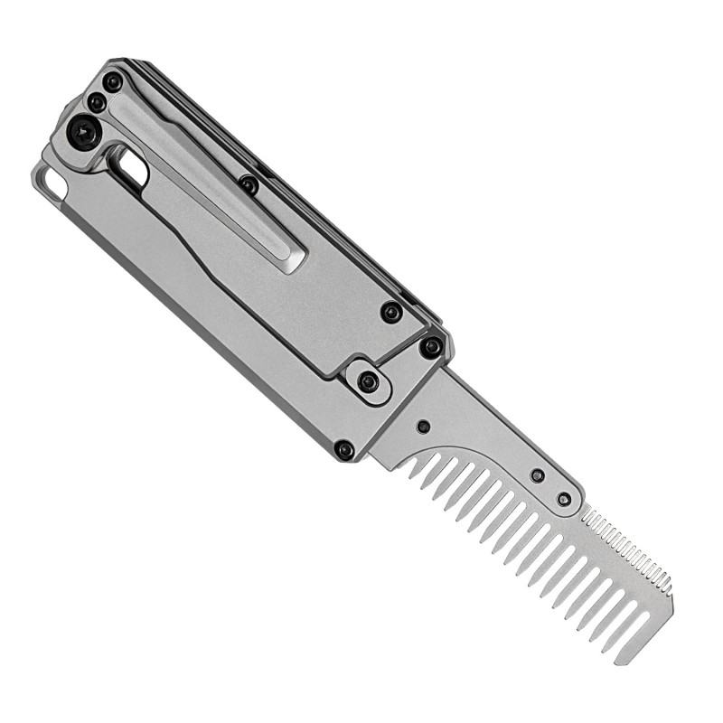 سبائك التيتانيوم للطي مشط استب - مراجعة Comb Pocket Titanium وسعره