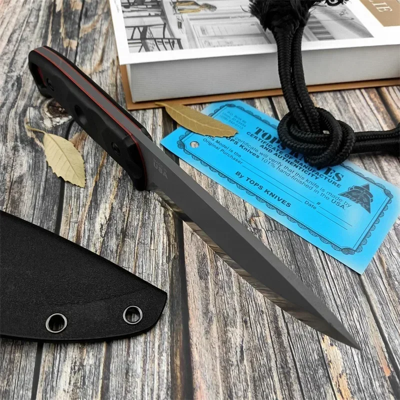 سكين نجاة محمول بشفرة ثابتة من - مراجعة Edc Carry Fixed Blade وسعره