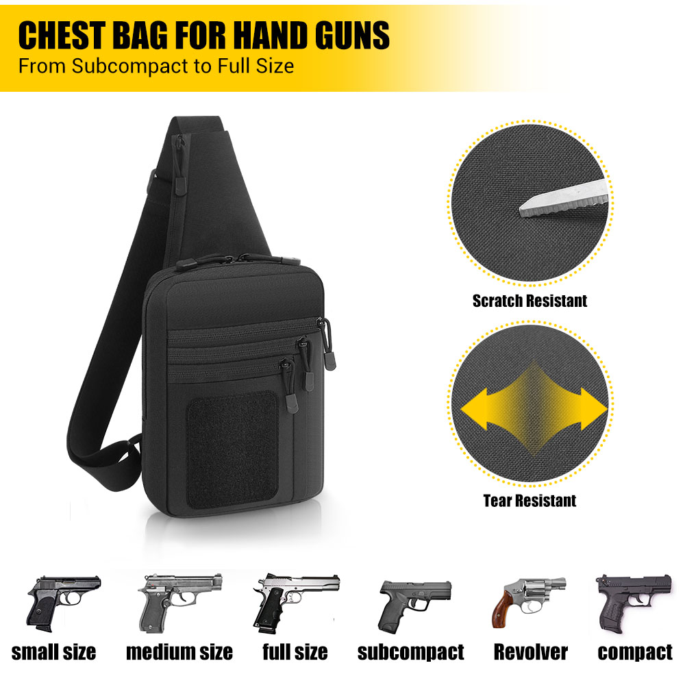حقيبة مسدس تكتيكية، حافظة مسدس - مراجعة Edc Carry Gun وسعره