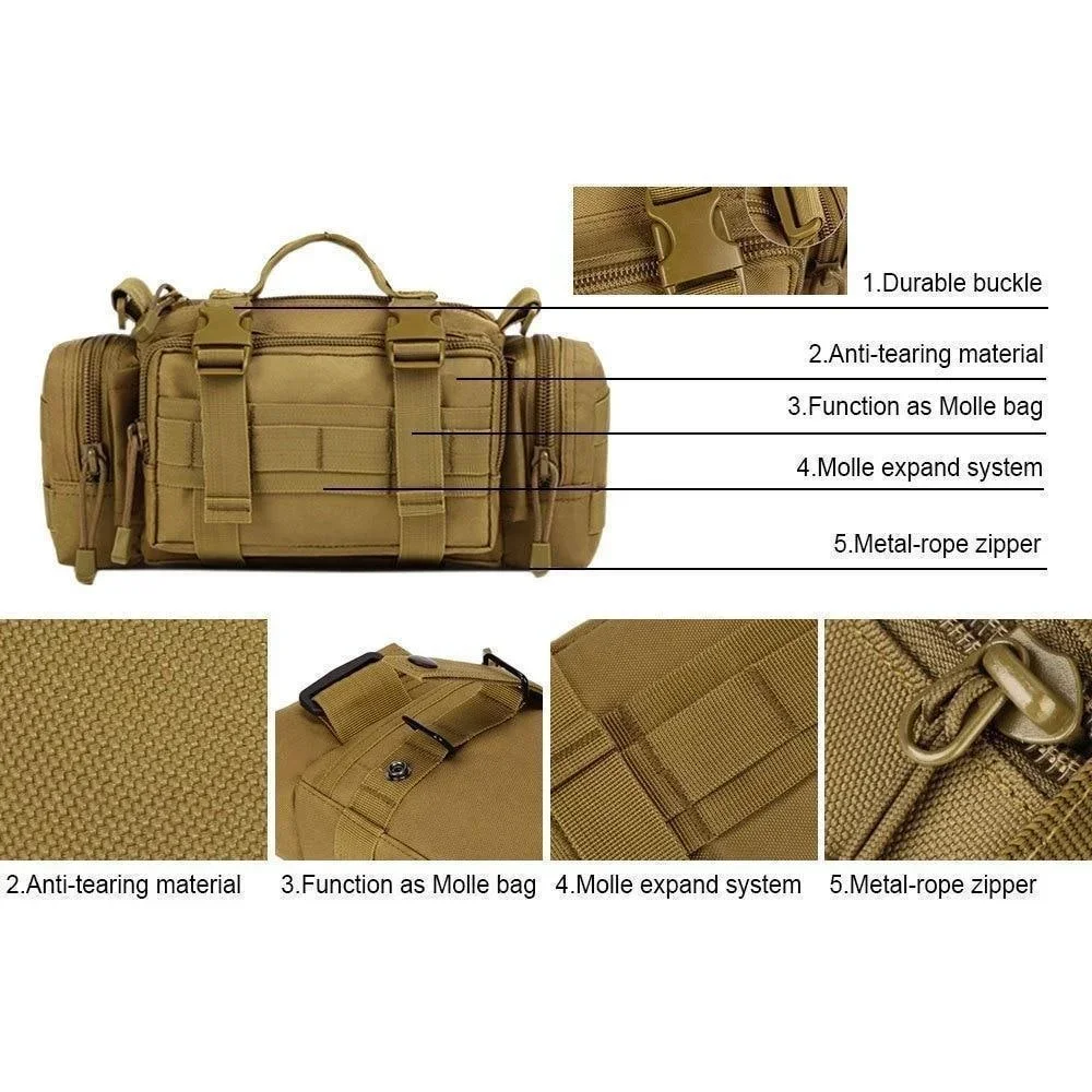 حقيبة خصر من القماش الخشن مولي - مراجعة Edc Carry Bag For Men وسعره
