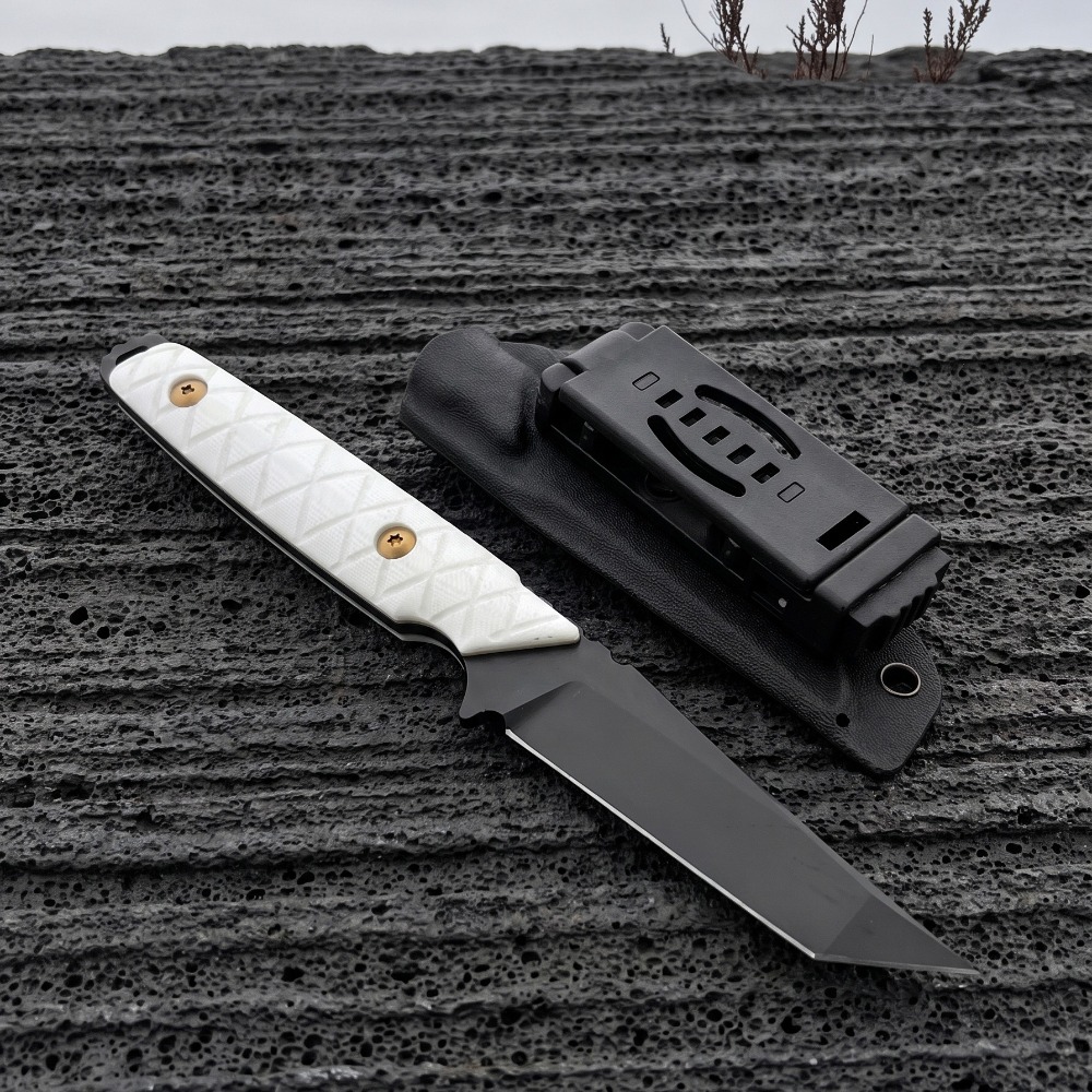 سكين جديد ذو نصل ثابت بمقبض G1 - مراجعة Edc Carry Fixed Blade وسعره