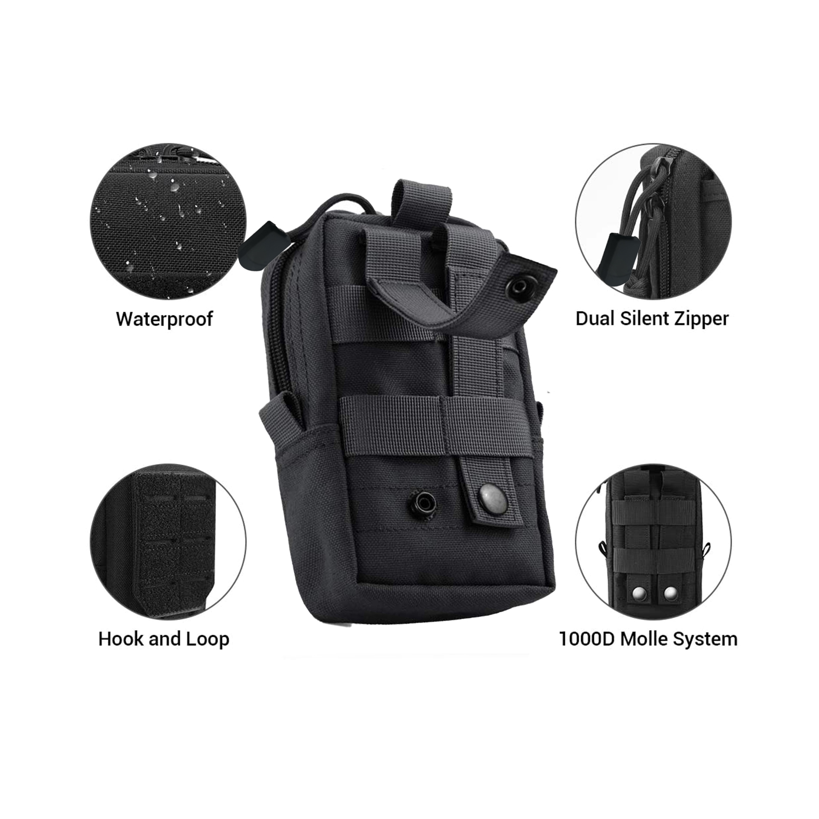 التكتيكية مول الحقيبة الخصر حق - مراجعة Edc Carry Belt Pouch وسعره