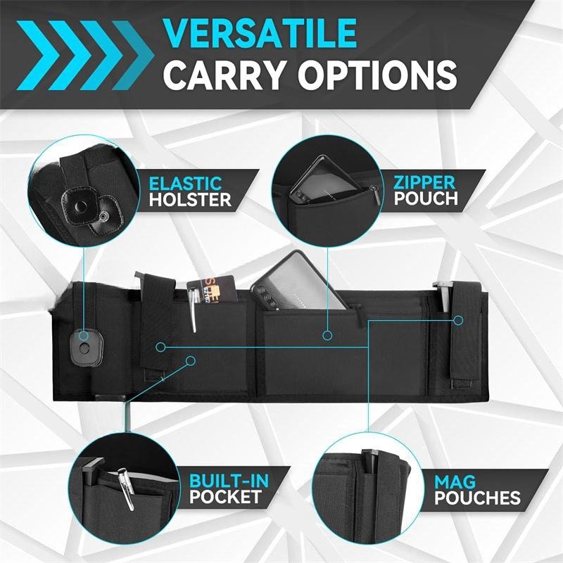 حزام بطن بندقية الحافظة أخفى ح - مراجعة Appendix Carry Edc وسعره