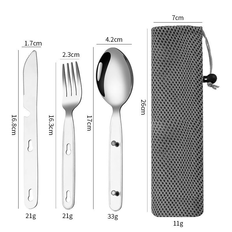 طقم أدوات طعام محمول قابل للطي - مراجعة Edc Everyday Carry Knives وسعره
