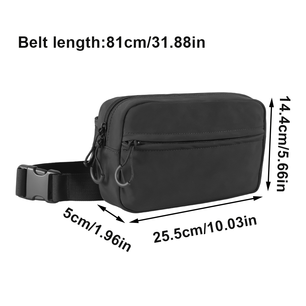 حقيبة خصر تكتيكية مخفية للحمل  - مراجعة Edc Concealed Carry Fanny Pack وسعره