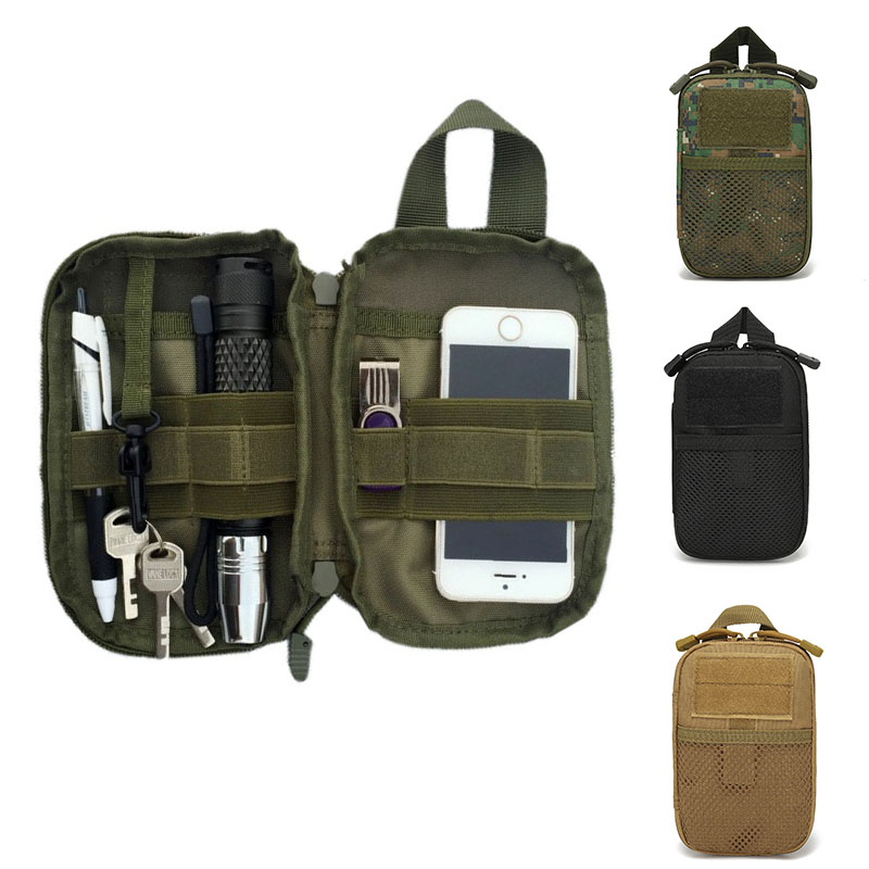 حقيبة تكتيكية EDC Molle صغيرة  - مراجعة Edc Carry Belt Pouch وسعره