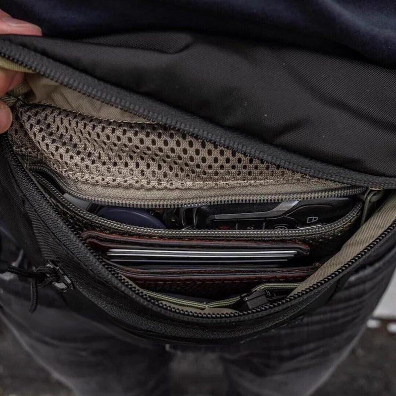 حقيبة حزام للرجال مع حزام خصر  - مراجعة Edc Concealed Carry Fanny Pack وسعره