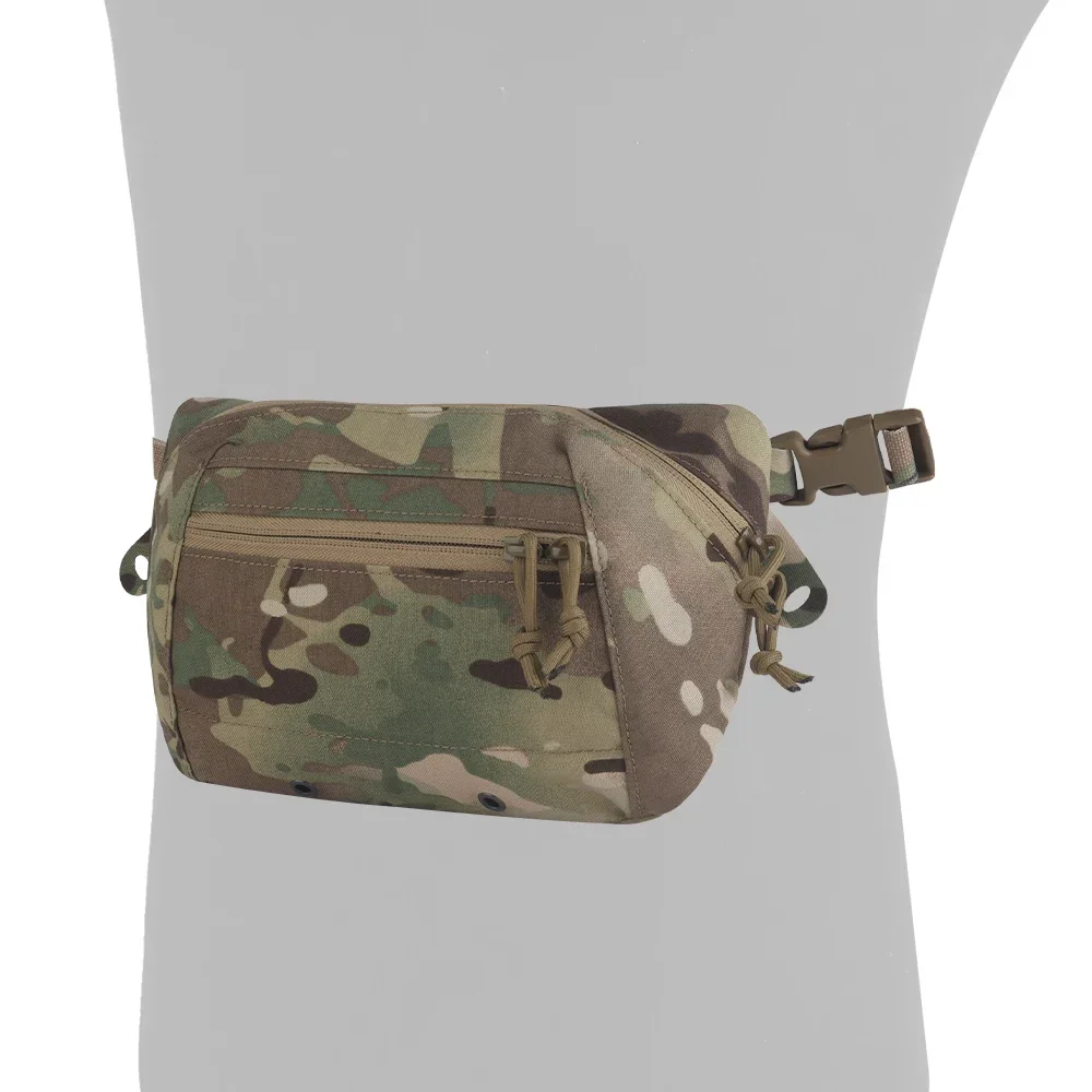 حقيبة خصر تكتيكية خارجية بنظام - مراجعة Edc Concealed Carry Fanny Pack وسعره