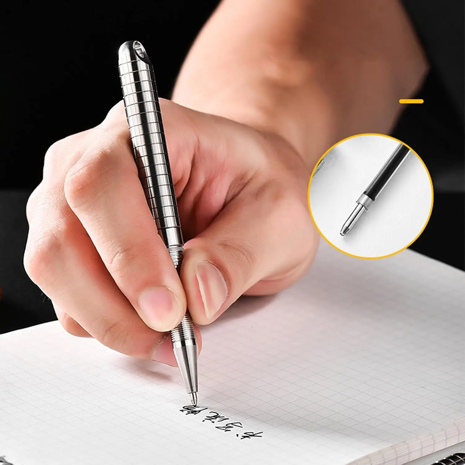قلم حبر جاف صغير من FEGVE Hama - مراجعة Edc Carry Pen وسعره