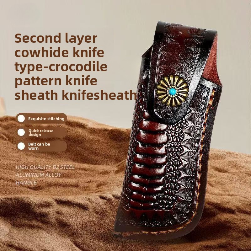 غطاء جلدي لسكين الجيب، حقيبة ت - مراجعة Edc Everyday Carry Knives وسعره