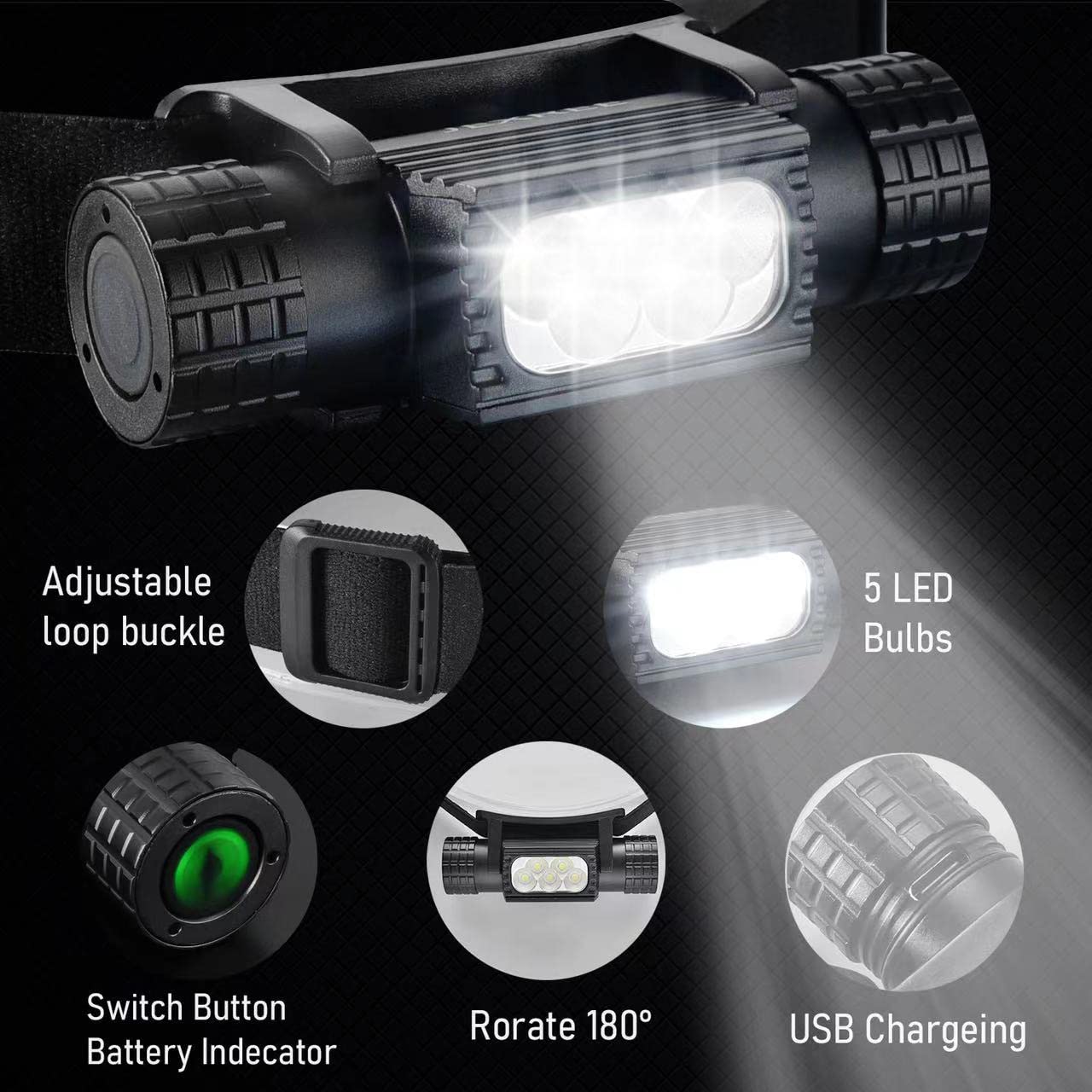 المحمولة USB C قابلة للشحن LED - مراجعة Edc (Every Day Carry وسعره