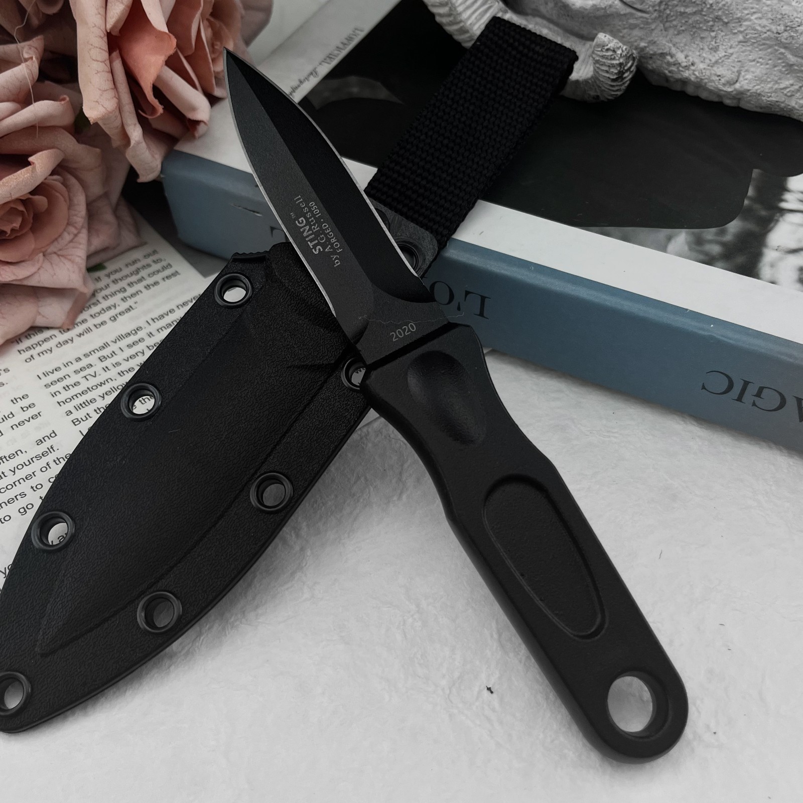 سكين متعدد الوظائف ذو نصل ثابت - مراجعة Edc Carry Fixed Blade وسعره