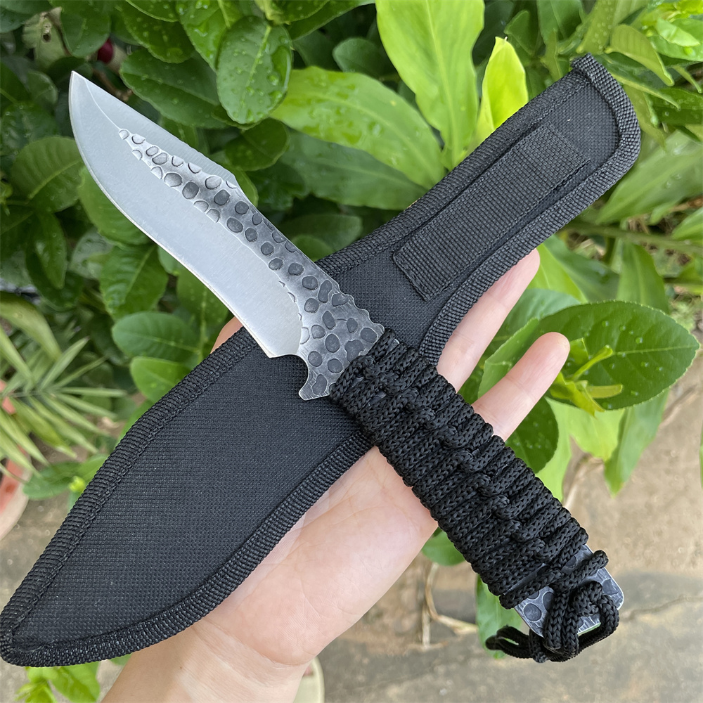 سكين جيب بشفرة مصنوعة من 8cr13 - مراجعة Edc Carry Fixed Blade وسعره