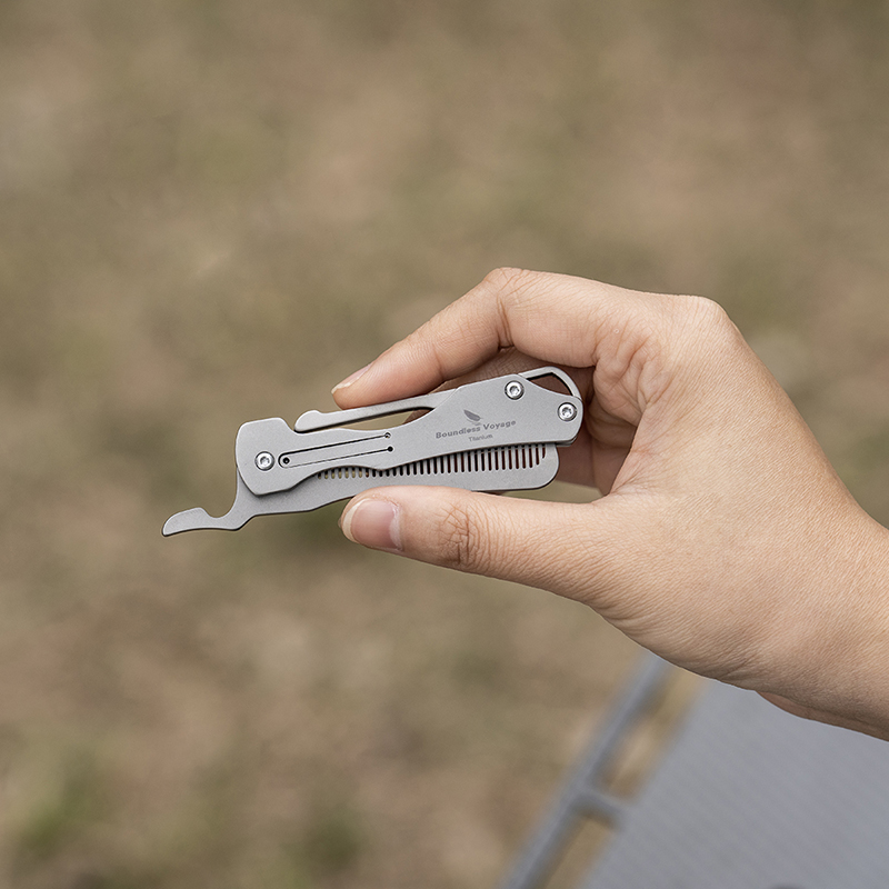 رحلة لا حدود لها قابلة للطي من - مراجعة Comb Pocket Titanium وسعره