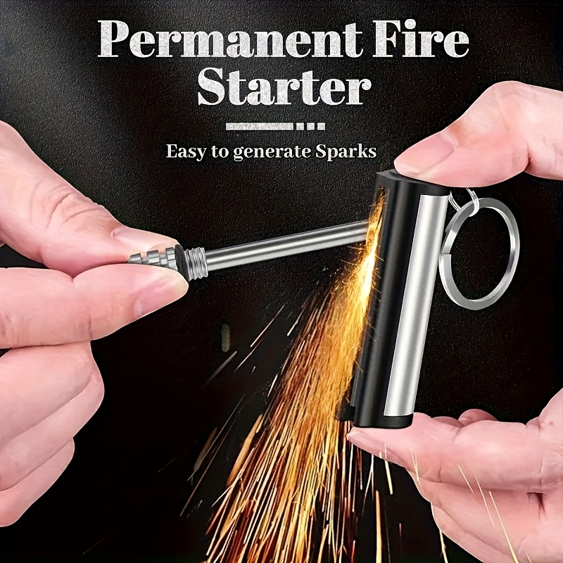 1-50 حزمة ولاعة مطابقة، ولاعة  - مراجعة Ferro Rod Striker وسعره