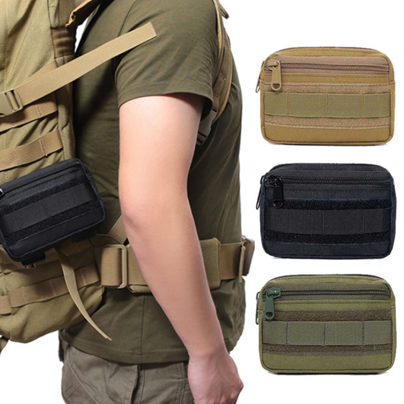 طبقة مزدوجة EDC حزمة الرجال ال - مراجعة Edc Carry Belt Pouch وسعره