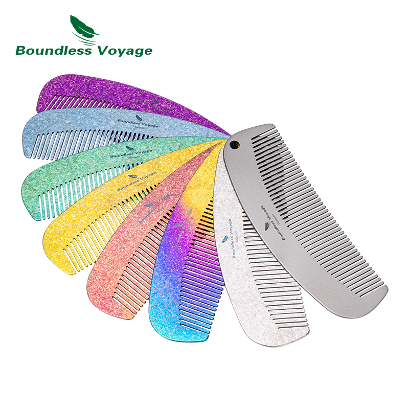 مشط شعر ولحية من التيتانيوم من - مراجعة Comb Pocket Titanium وسعره