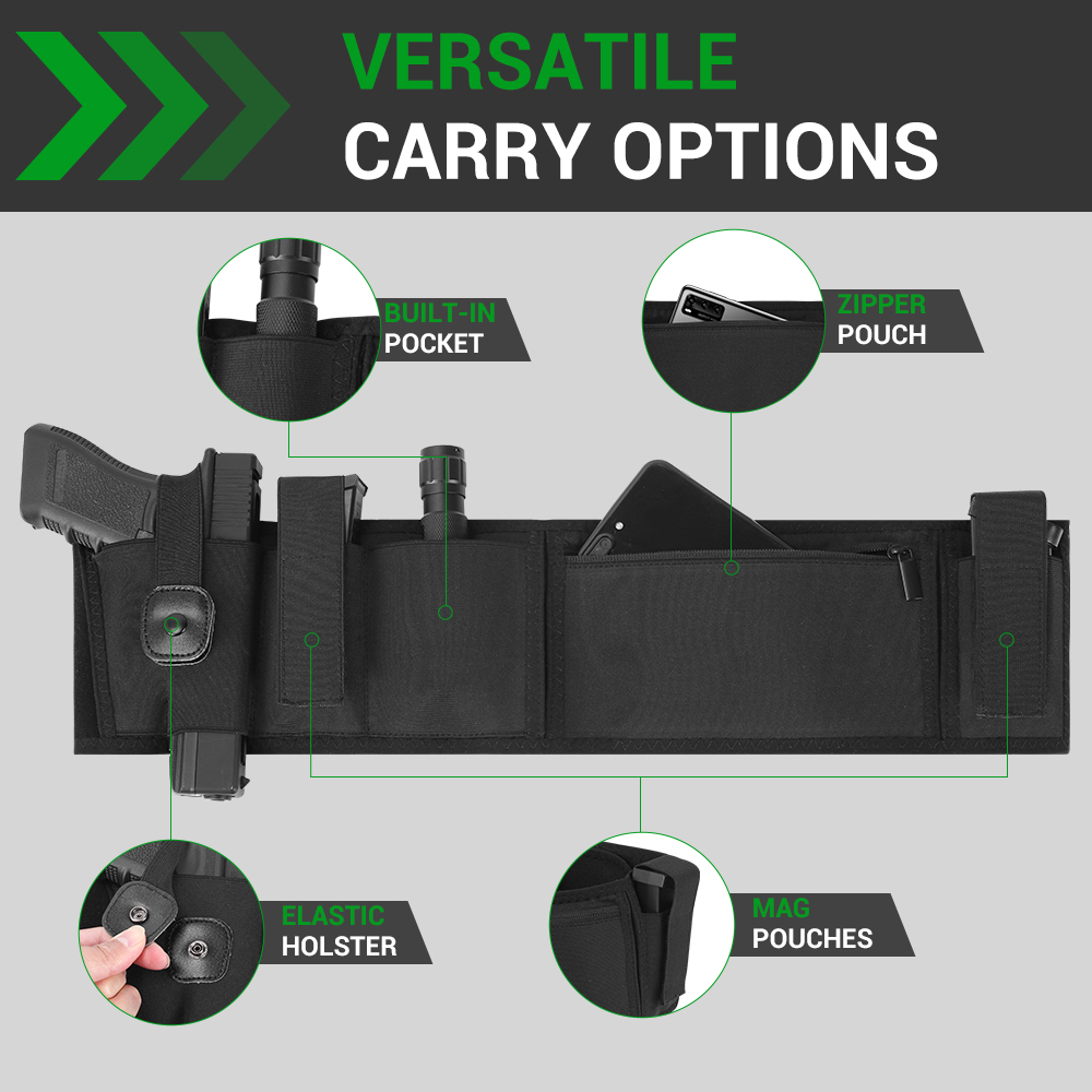 حافظة مسدس للخصر، حافظة مسدس م - مراجعة Edc Carry Gun وسعره