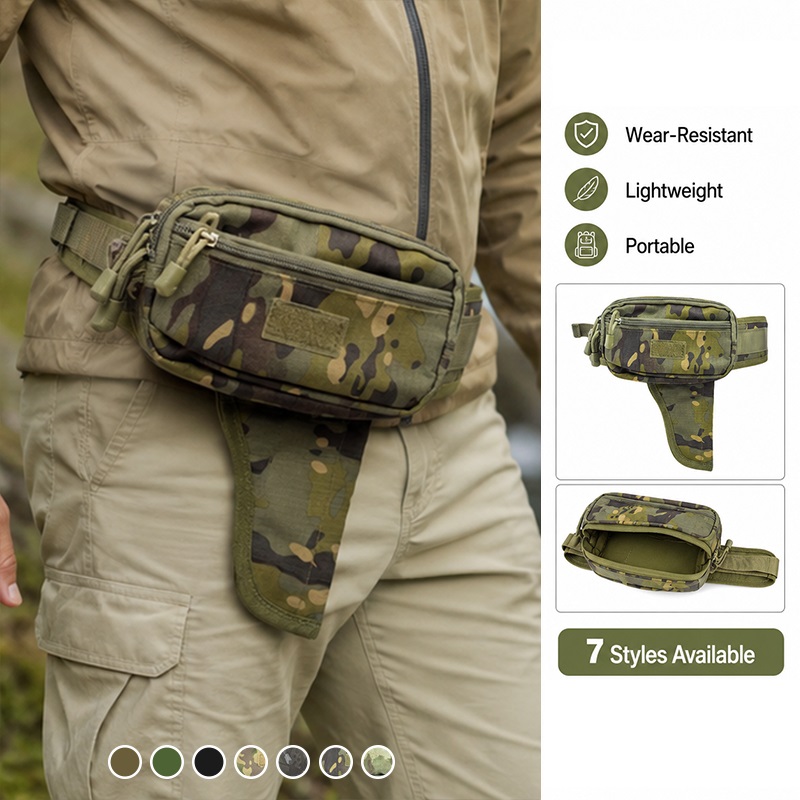 حقيبة خصر متعددة الوظائف من ال - مراجعة Edc Concealed Carry Fanny Pack وسعره