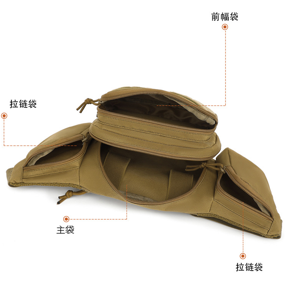 حقيبة خصر تكتيكية مقاومة للماء - مراجعة Edc Concealed Carry Fanny Pack وسعره