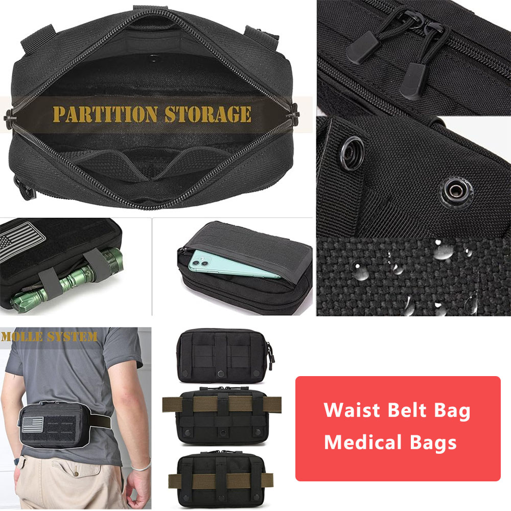 حقيبة خصر تكتيكية MOLLE متعددة - مراجعة Appendix Carry Edc وسعره