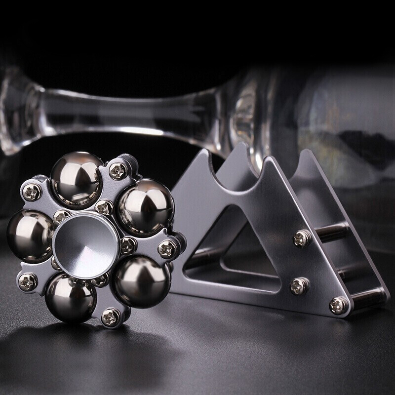 عجلة فيريس معدنية تململ سبينر  - مراجعة Fidget Spinner Bearing وسعره