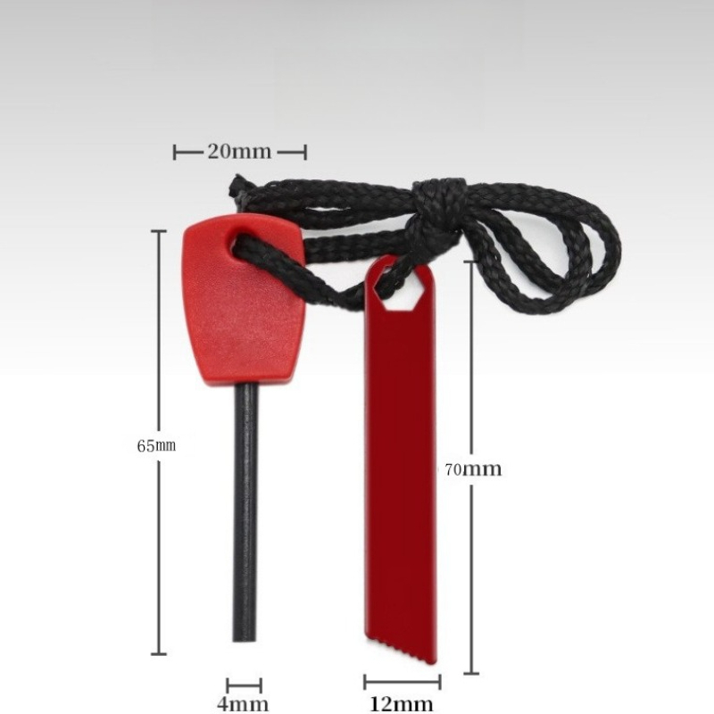 أداة إشعال النار المحمولة الصغ - مراجعة Ferro Rod Striker وسعره